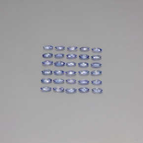 2.11天然蓝宝石，马眼形，3.8×2.1毫米，VVS-VS