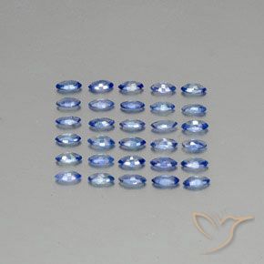 2.86克拉天然蓝宝石，榄尖形，VVS-VS