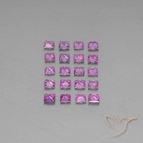 3.50克拉天然蓝宝石，正方形，VVS-VS