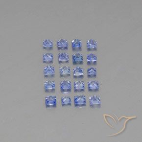 2.36克拉天然蓝宝石，正方形，VVS-VS