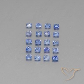 1.80克拉天然蓝宝石，正方形，VVS-VS