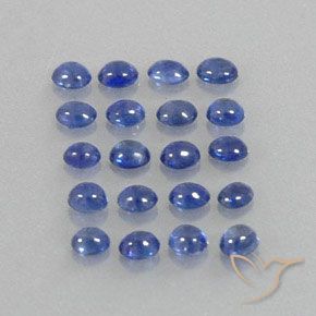 3.05天然蓝宝石，透明，3.3×2.7毫米，透明/半透明