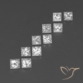 1.39克拉天然蓝宝石，正方形，VVS-VS