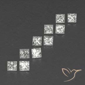 1.40克拉天然蓝宝石，正方形，VVS-VS