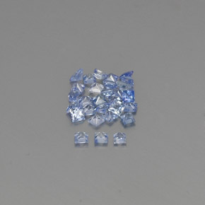 1.21天然蓝宝石，方形，2.1×2毫米，VVS-VS