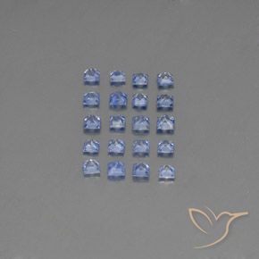 2.17克拉天然蓝宝石，正方形，VVS-VS