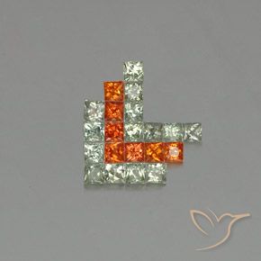 2.74克拉天然蓝宝石，正方形，VVS-VS