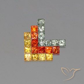 2.79克拉天然蓝宝石，正方形，VVS-VS