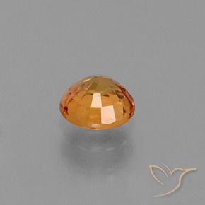 0.73克拉天然蓝宝石，圆形的，VS