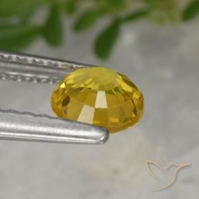 0.64克拉天然蓝宝石，圆形的，VS