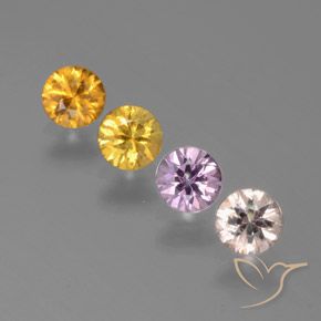 1.33克拉天然蓝宝石，圆形的，VS