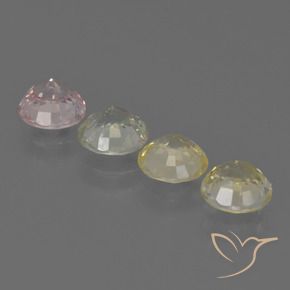 3.15克拉天然蓝宝石，圆形的，VS