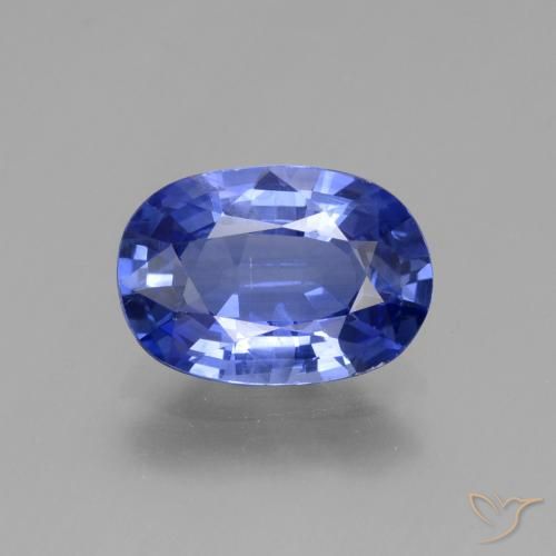 2.69ct 天然 深紫蓝 蓝宝石, 椭圆形, VS