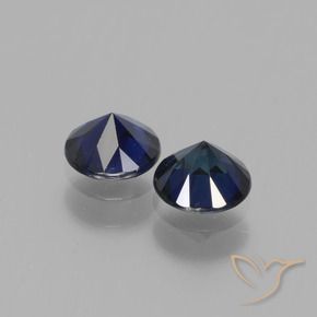 1.19克拉天然蓝宝石，圆形的，VS