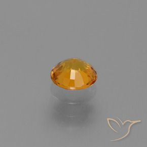 0.67克拉天然蓝宝石，圆形的，VS