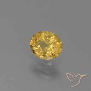0.76克拉天然蓝宝石，椭圆形，VS