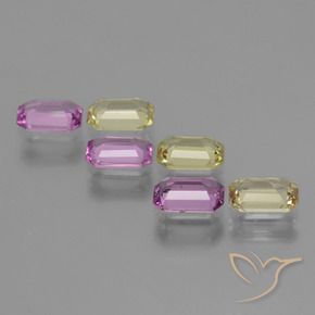 3.41克拉天然蓝宝石，祖母绿式切割，VVS-VS