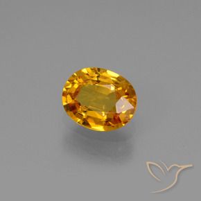 0.78克拉天然蓝宝石，椭圆形，VS