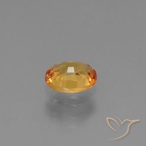 0.79克拉天然蓝宝石，椭圆形，VS