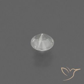 0.35克拉天然蓝宝石，圆形的，VS