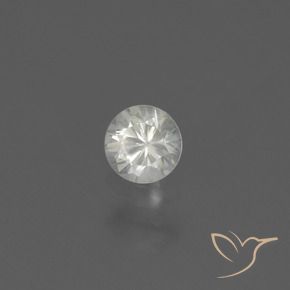 0.45克拉天然蓝宝石，圆形的，VS