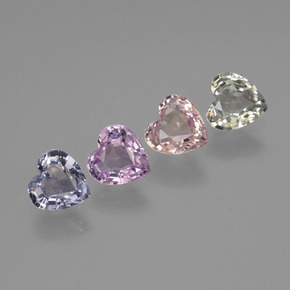 1.93克拉天然蓝宝石，心形，VVS-VS