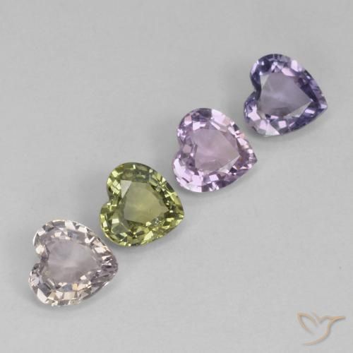 2.93克拉天然蓝宝石，心形，VVS-VS