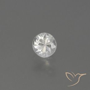 0.42克拉天然蓝宝石，圆形的，VS