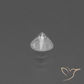 0.45克拉天然蓝宝石，圆形的，VS