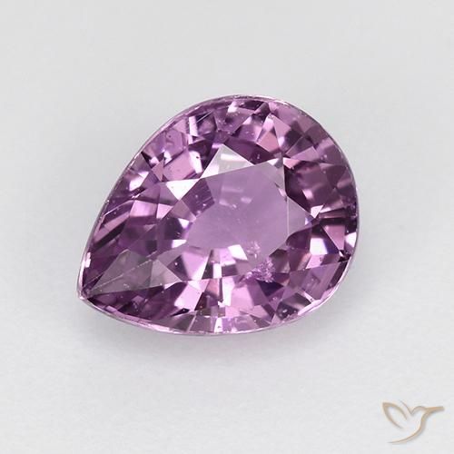 1.26ct 天然 深紫色 蓝宝石, 梨形, VS