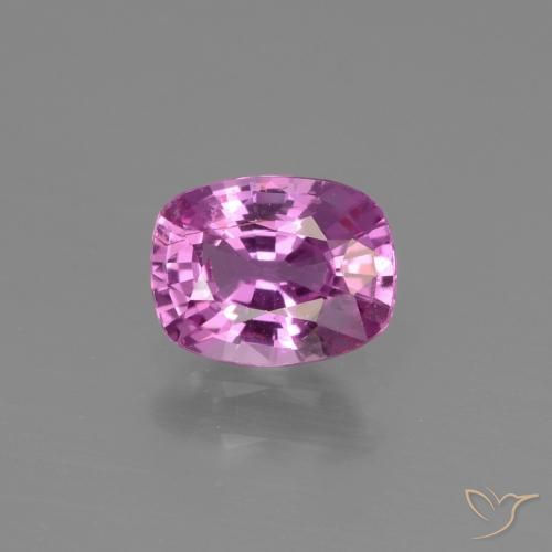 1.03ct 天然 深紫色 蓝宝石, 软垫, VS