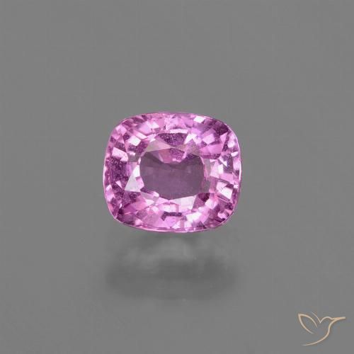 1.07ct 天然 深粉紫 蓝宝石, 软垫, VS