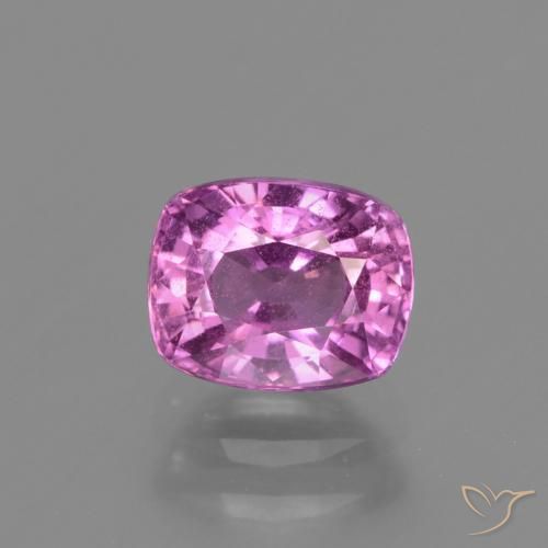 1.54ct 天然 中紫色 蓝宝石, 软垫, VS