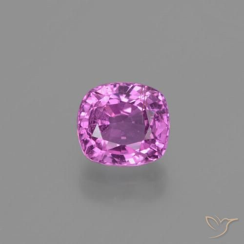 1.08ct 天然 粉紫色 蓝宝石, 软垫, VS-SI