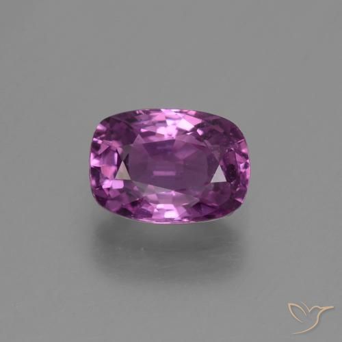 1.38ct 天然 电紫 蓝宝石, 软垫, VS