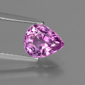 1.69克拉天然蓝宝石，梨形，VS