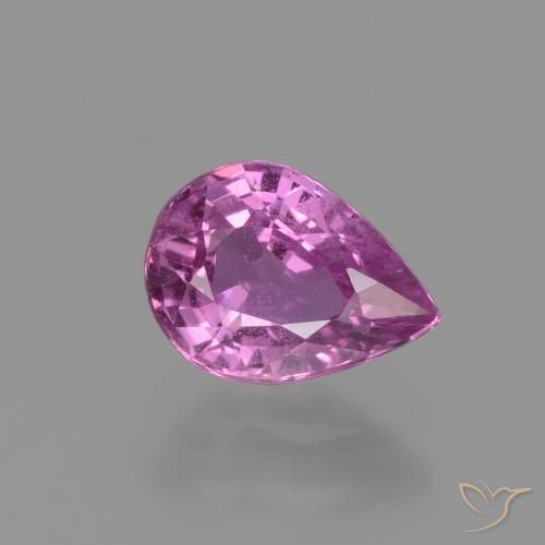 1.21ct 天然 粉紫色 蓝宝石, 梨形, VS