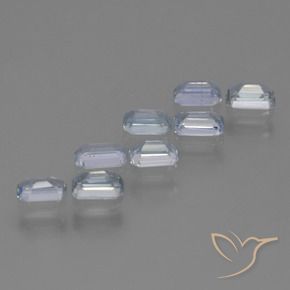 2.81克拉天然蓝宝石，八边形，VS