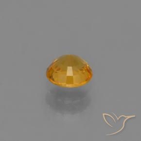 0.59克拉天然蓝宝石，圆形的，VVS