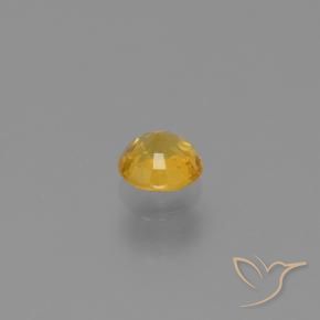 0.64克拉天然蓝宝石，圆形的，VVS-VS