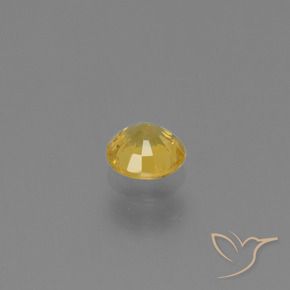 0.65克拉天然蓝宝石，圆形的，VVS-VS