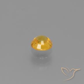 0.62克拉天然蓝宝石，圆形的，VVS