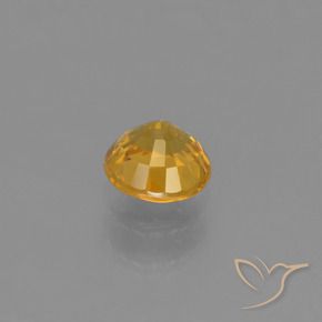 0.67克拉天然蓝宝石，圆形的，VVS-VS