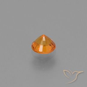 0.64克拉天然蓝宝石，圆形的，VVS-VS
