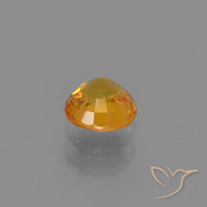 0.76克拉天然蓝宝石，圆形的，VVS