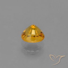 0.72克拉天然蓝宝石，圆形的，VVS