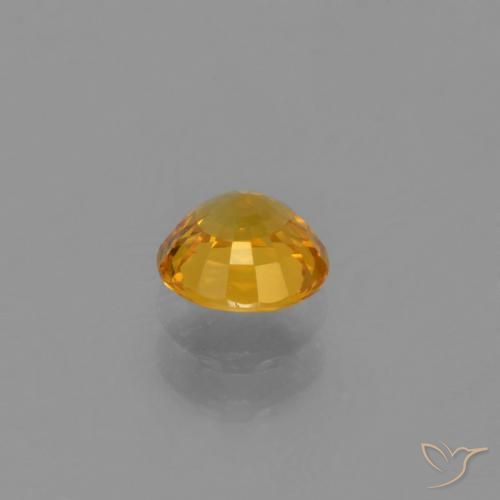 0.66克拉天然蓝宝石，圆形的，VVS-VS