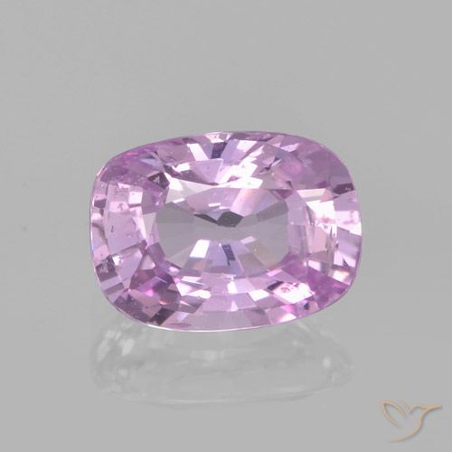 1.00ct 天然 浅紫色 蓝宝石, 软垫, VS