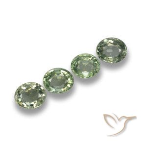 3.12克拉天然蓝宝石，椭圆形，VVS-VS