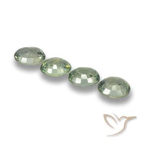 3.12克拉天然蓝宝石，椭圆形，VVS-VS